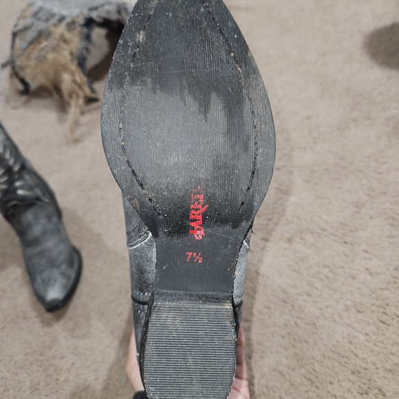 Grey snip toe boots - Picture 3 of 4